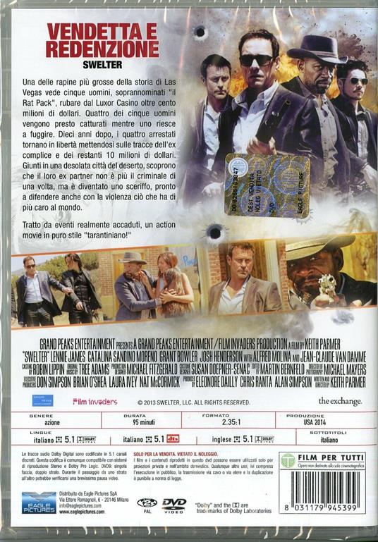 Vendetta e redenzione (DVD) di Keith Parmer - DVD - 2