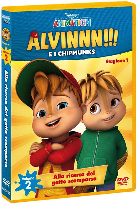 Alvinnn!!! e i Chipmunks. Stagione 1. Vol. 2. Alla ricerca del gatto scomparso (DVD) di Janice Karman - DVD