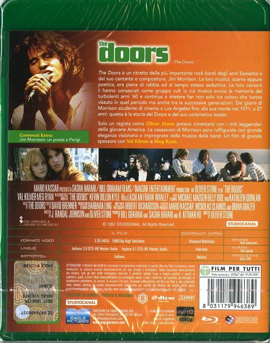 The Doors (Blu-ray) di Oliver Stone - Blu-ray - 2