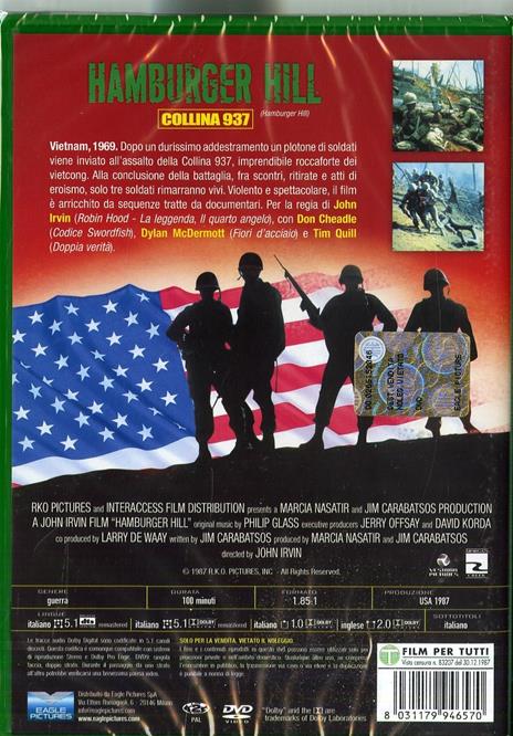 Hamburger Hill (DVD) di John Irvin - DVD - 2