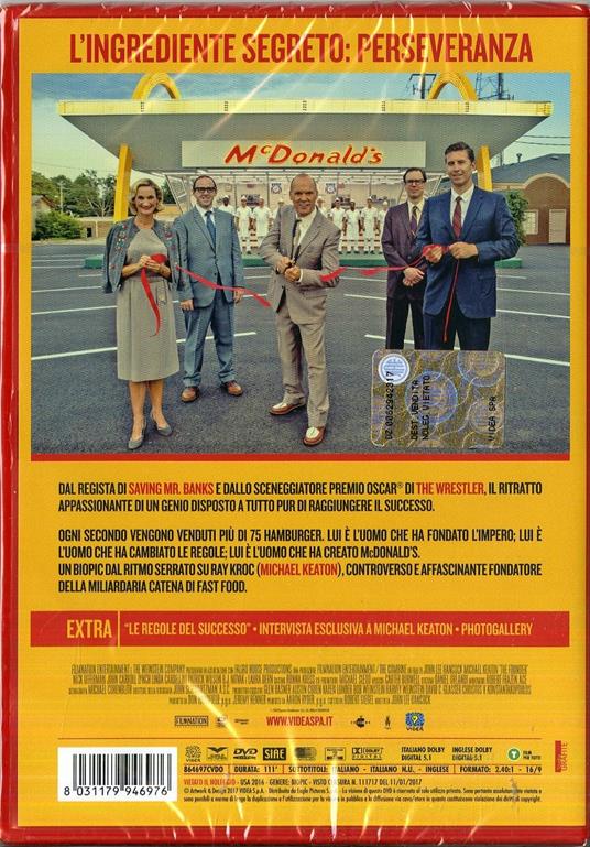 The Founder (DVD) di John Lee Hancock - DVD - 2