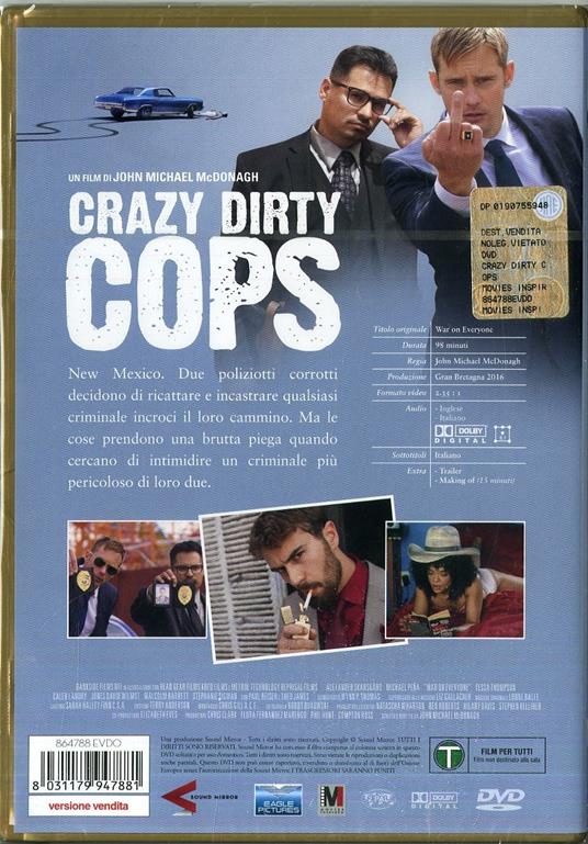 Crazy Dirty Cops (DVD) di John Michael McDonagh - DVD - 2