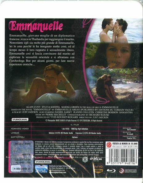 Emmanuelle (Blu-ray) di Just Jaeckin - Blu-ray - 2