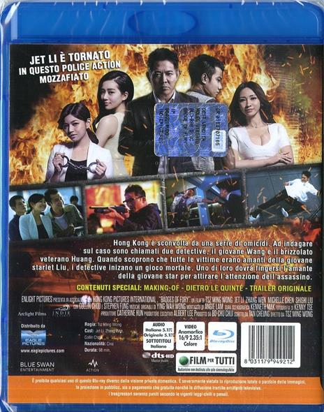 Cani sciolti. Badges of Fury (Blu-ray) di T. M. Wong - Blu-ray - 2