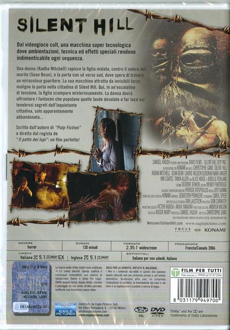 Silent hill. Special Edition (DVD) di Christophe Gans - DVD - 2