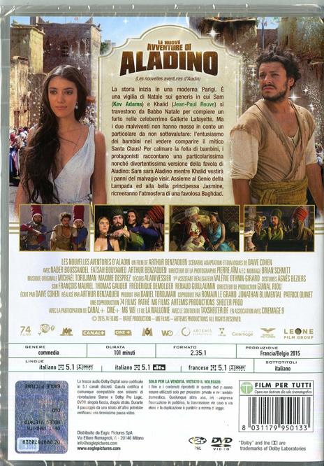 Le nuove avventure di Aladino (DVD) di Arthur Benzaquen - DVD - 2