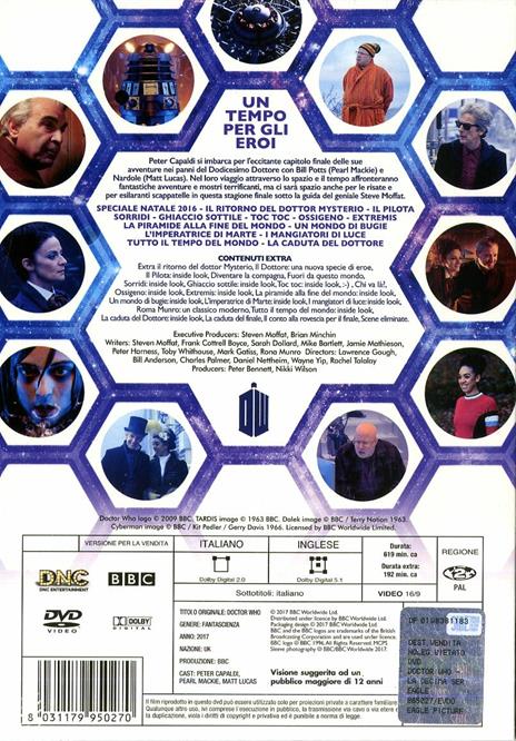 Doctor Who. Stagione 10. Serie TV ita - New Edition (6 DVD) di Steven Moffat - DVD - 2