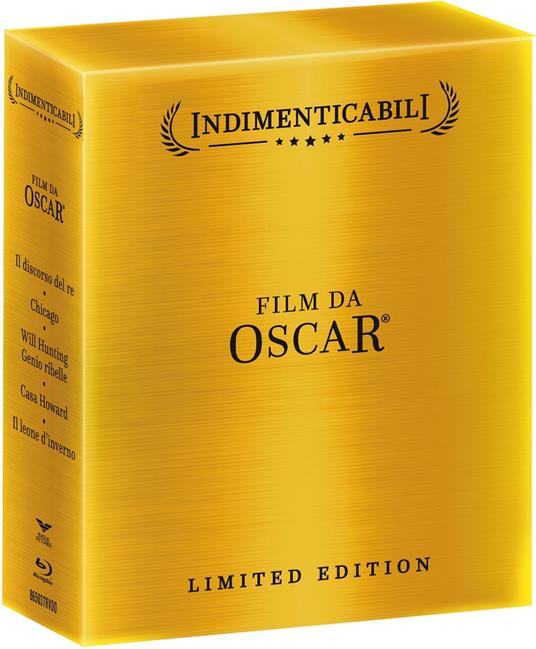 Cofanetto Film da Oscar (5 Blu-ray) di Anthony Harvey,Tom Hooper,James Ivory,Rob Marshall,Gus Van Sant