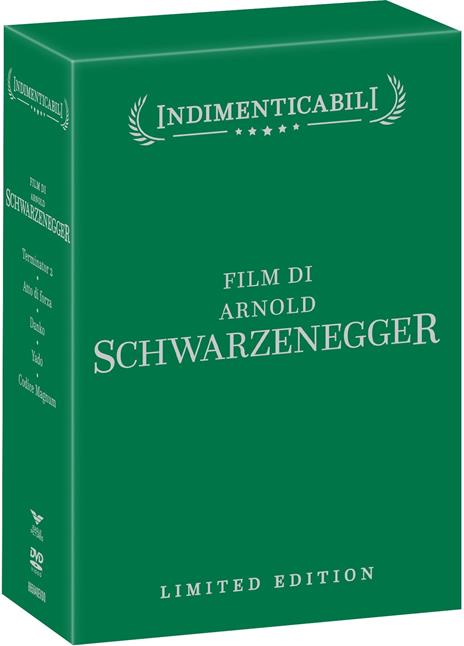 Arnold Schwarzenegger Collection (5 DVD) di James Cameron,Richard Fleischer,Walter Hill,John Irvin,Paul Verhoeven