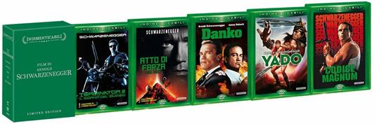 Arnold Schwarzenegger Collection (5 DVD) di James Cameron,Richard Fleischer,Walter Hill,John Irvin,Paul Verhoeven - 3