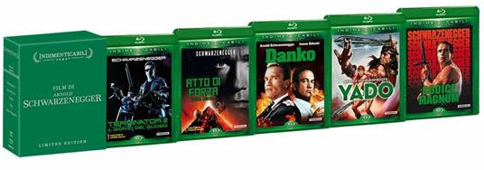 Arnold Schwarzenegger Collection (5 Blu-ray) di James Cameron,Richard Fleischer,Walter Hill,John Irvin,Paul Verhoeven - 2