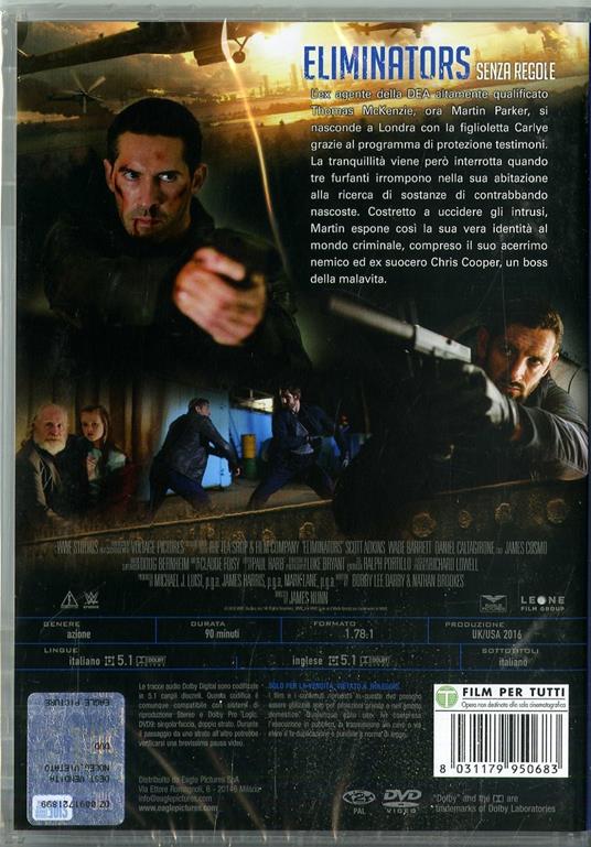 Eliminators. Senza regole (DVD) di James Nunn - DVD - 2
