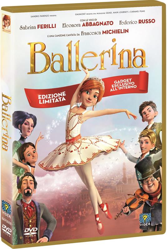 Ballerina. Special Edition Gold. Con gadget a tiratura limitata (DVD) - DVD  - Film di Eric Summer , Éric Warin Animazione | IBS