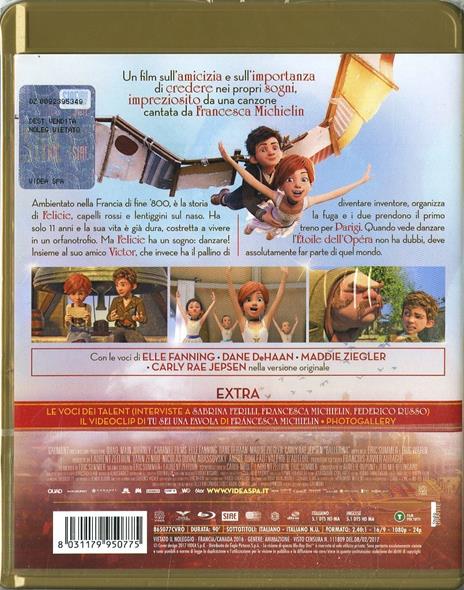 Ballerina. Special Edition Gold. Con gadget a tiratura limitata (Blu-ray) -  Blu-ray - Film di Eric Summer , Éric Warin Animazione | IBS