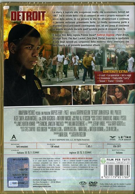 Detroit (DVD) di Kathryn Bigelow - DVD - 2