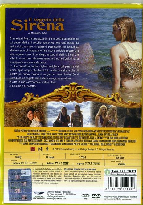Il segreto della sirena (DVD) di Dustin Rikert - DVD - 2