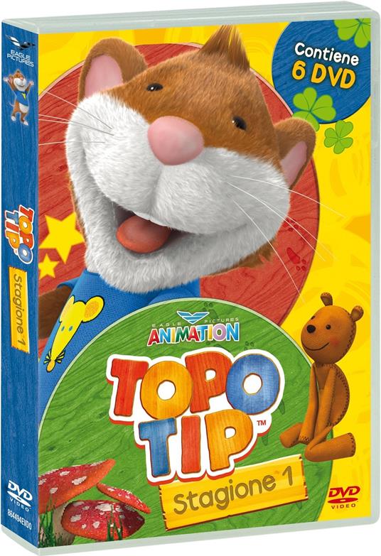 Topo Tip. Stagione 1 completa (6 DVD) - DVD - Film di Andrea Bozzetto  Animazione | IBS