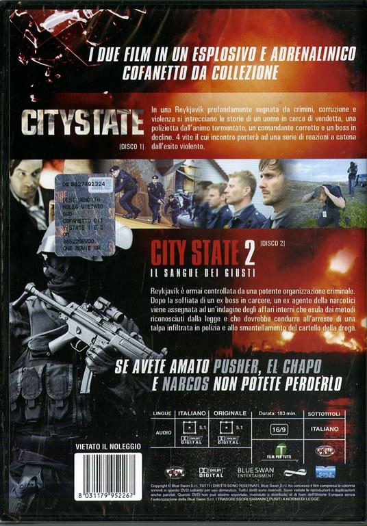 Box City State 1-2 (2 DVD) di Olaf de Fleur Johannesson - 2