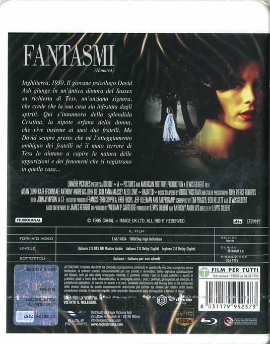 Fantasmi (Blu-ray) di Lewis Gilbert - Blu-ray - 2