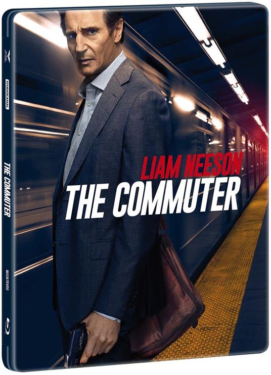 L' uomo sul treno. Con Steelbook (Blu-ray + Blu-ray 4K Ultra HD) di Jaume Collet-Serra - Blu-ray + Blu-ray Ultra HD 4K