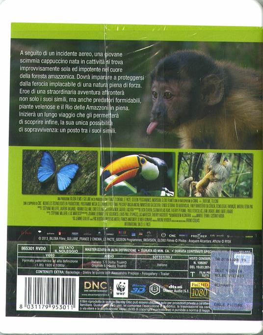 Amazzonia (Blu-ray + Blu-ray 3D) di Thierry Ragobert - Blu-ray + Blu-ray 3D - 2