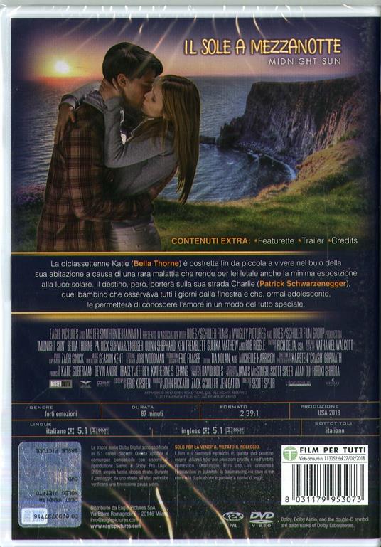 Il Sole a mezzanotte (DVD) - DVD - Film di Scott Speer Drammatico | IBS