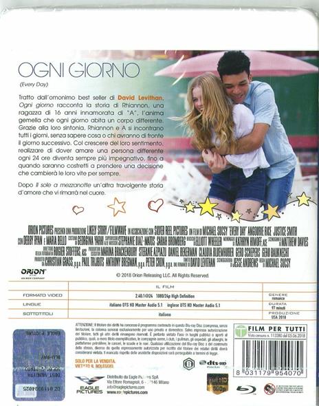 Ogni giorno (Blu-ray) di Michael Sucsy - Blu-ray - 2