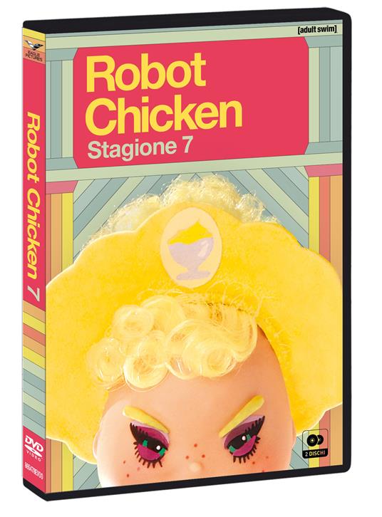 Robot Chicken. Stagione 7. Con Gadget. Serie TV ita (2 DVD) di Seth Green,Zeb Wells,Rachel Bloom - DVD