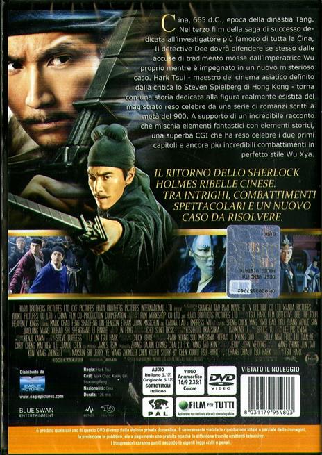 Detective Dee e i 4 re celesti (DVD) di Hark Tsui - DVD - 2