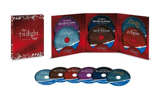 Cofanetto Twilight. Edizione limitata e numerata. Decimo anniversario (5  Blu-ray) - Blu-ray - Film di Catherine Hardwicke Drammatico | IBS