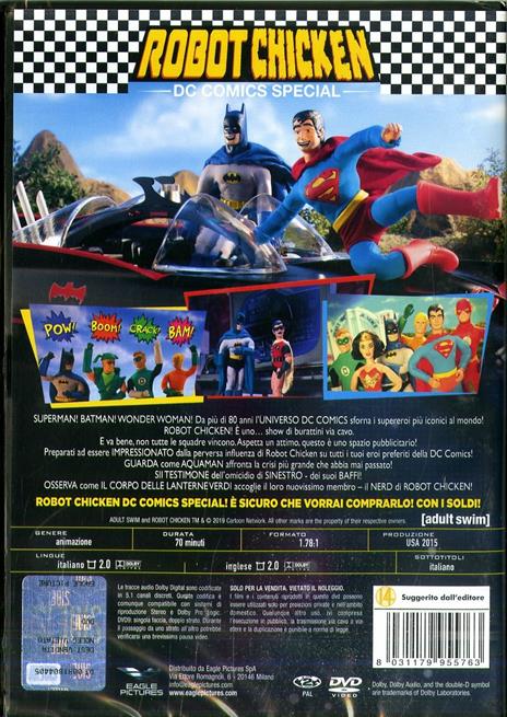 Robot Chicken. DC Comics Special Edition (DVD) di Tom Sheppard,Zeb Wells - DVD - 2