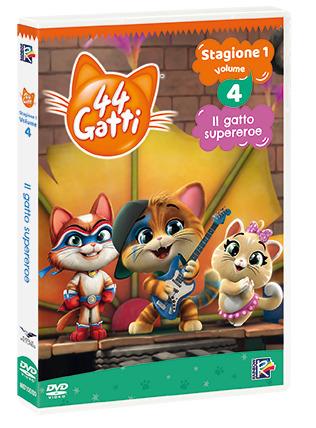 44 gatti vol.4. ll gatto supereroe. Con Card (DVD) - DVD - Film di Iginio  Straffi Animazione | IBS