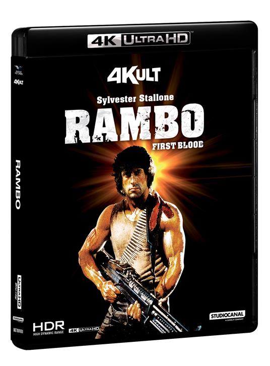 Rambo (Blu-ray + Blu-ray 4K Ultra HD) di Ted Kotcheff - Blu-ray + Blu-ray Ultra HD 4K