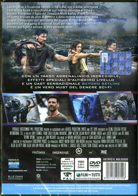 Beyond Skyline (DVD) - DVD - Film di Liam O'Donnell Fantastico | IBS