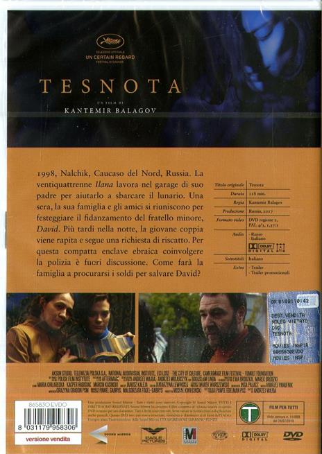 Tesnota (DVD) - DVD - Film di Kantemir Balagov Drammatico | IBS