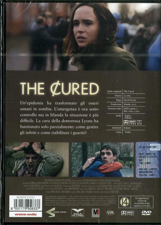 The Cured (DVD) di David Freyne - DVD - 2