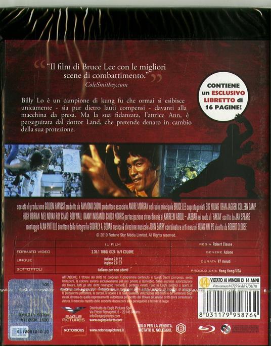Bruce Lee. L'ultimo combattimento di Chen. Con Booklet (DVD + Blu-ray) di Robert Clouse,Bruce Lee - DVD + Blu-ray - 2