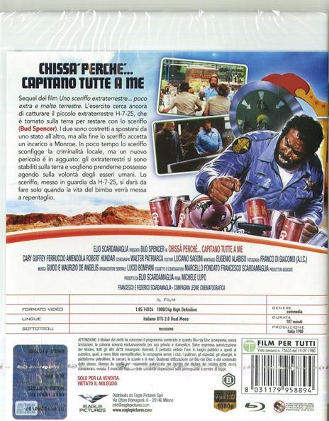 Bud Spencer. Chissà perché… capitano tutte a me (DVD + Blu-ray) di Michele Lupo - DVD + Blu-ray - 2