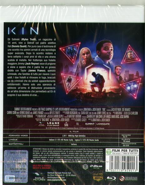 Kin (DVD + Blu-ray) di Jonathan Baker,Josh Baker - DVD + Blu-ray - 2