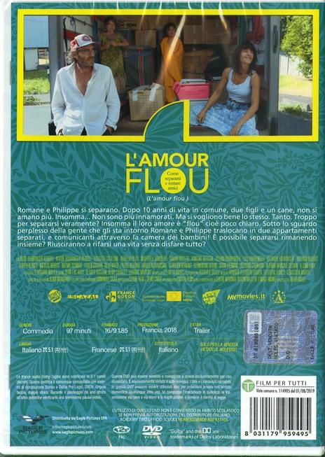 L' amour flou. Come separarsi e restare amici (DVD) - DVD - Film di Romane  Bohringer , Philippe Rebbot Commedia | IBS