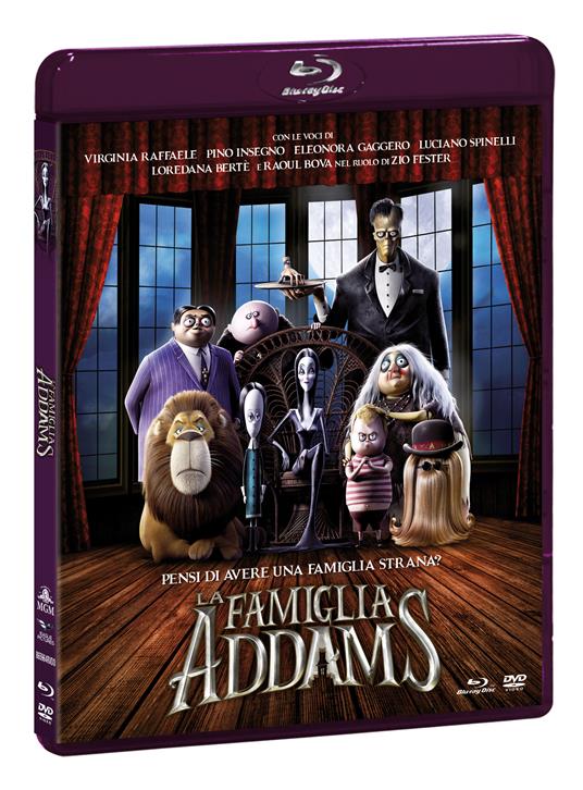 La famiglia Addams (Blu-ray + DVD + Booklet Gioca&Colora) - DVD + Blu-ray - Film  di Greg Tiernan , Conrad Vernon Animazione