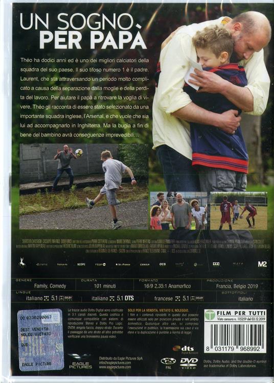 Un sogno per papà (DVD) - DVD - Film di Julien Rappeneau Drammatico | IBS
