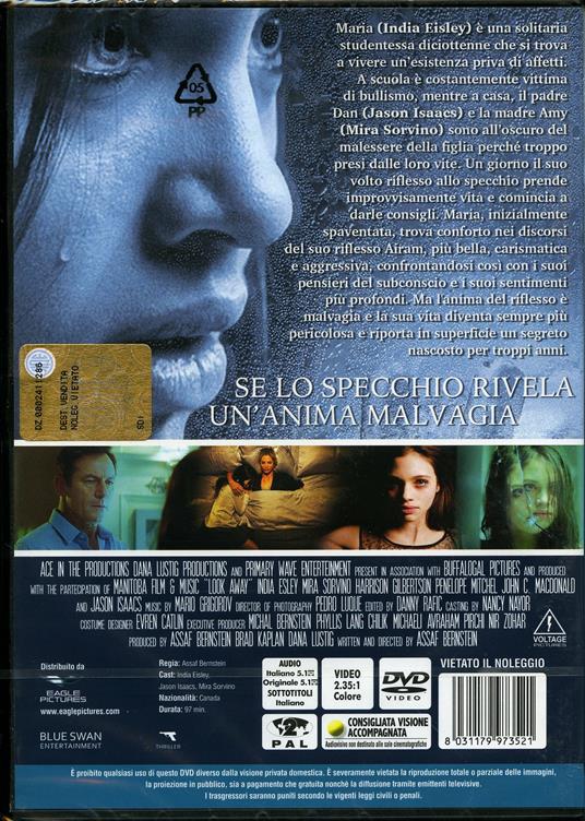 Look Away. Lo sguardo del male (DVD) - DVD - Film di Assaf Bernstein  Fantastico | IBS