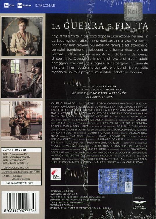La guerra è finita (4 DVD) di Michele Soavi - DVD - 3