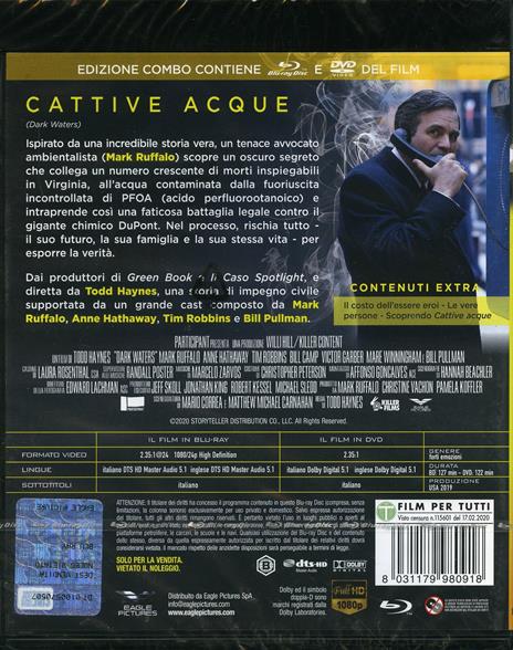 Cattive acque (Blu-ray) di Todd Haynes - Blu-ray - 2