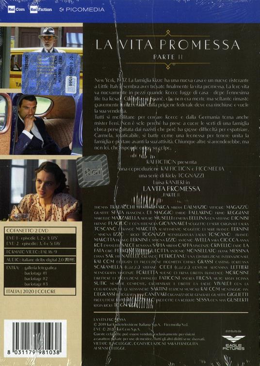 La vita promessa. Stagione 2. Serie TV ita (DVD) di Ricky Tognazzi - DVD - 2
