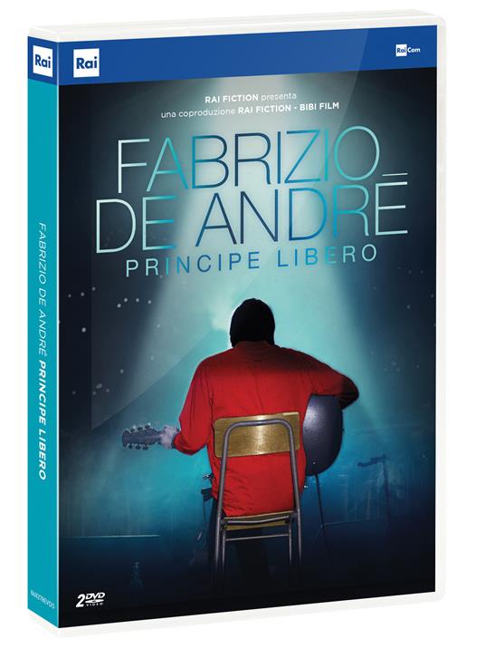 Fabrizio De Andrè. Principe libero (DVD) - DVD - Film di Luca Facchini  Drammatico | IBS