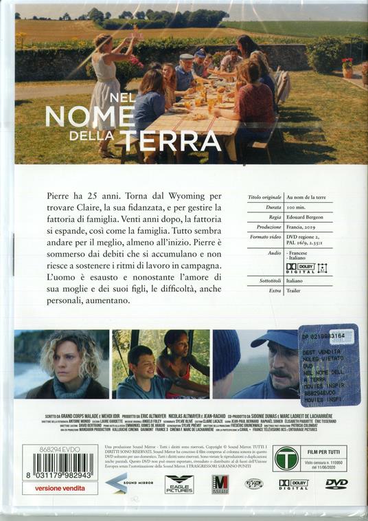 Nel nome della terra (DVD) di Edouard Bergeon - DVD - 2