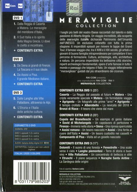 Meraviglie Collection (3 DVD) di Gabriele Cipollitti - DVD - 3