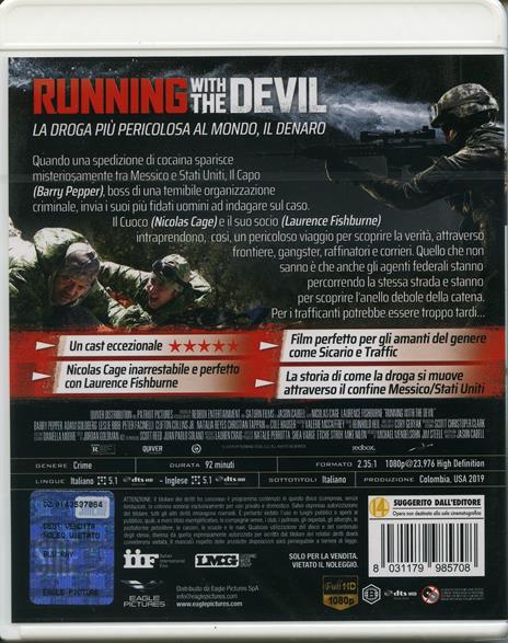 Running with the Devil. La legge del cartello (Blu-ray) di Jason Cabell - Blu-ray - 2